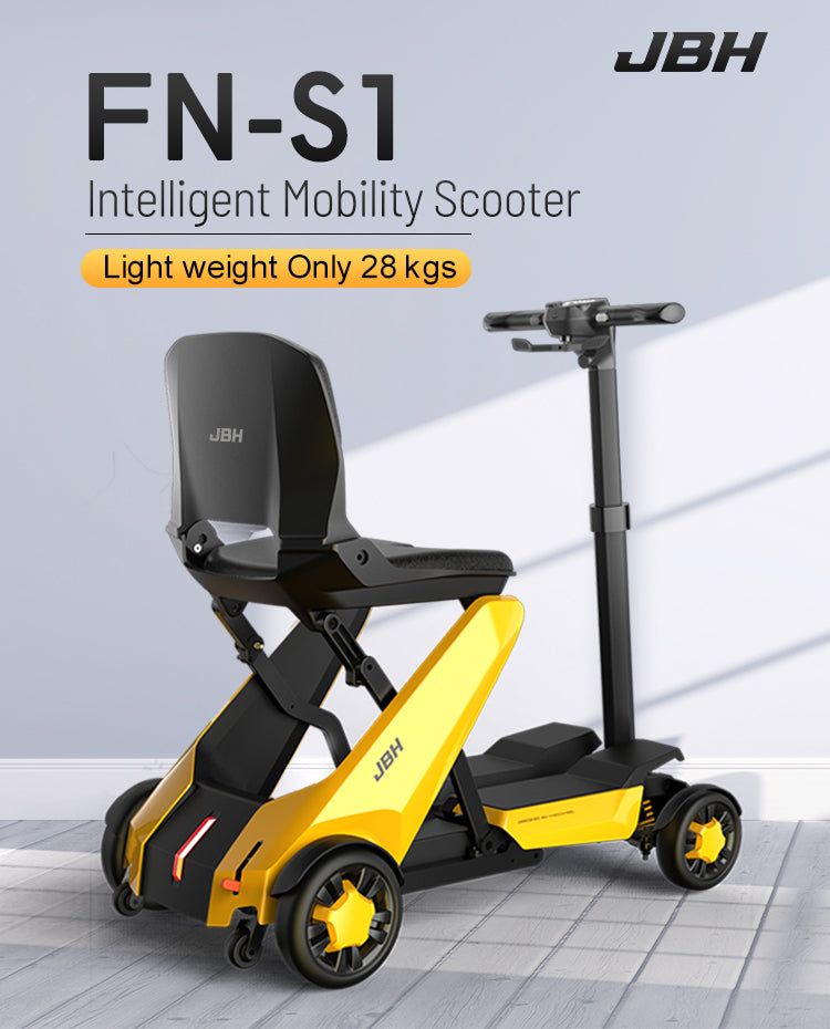 JBH FNS01 4 Wheel Gen Mobility Scooter | 24V 6AH | 15km | Revolutionary Folding