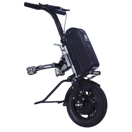 EH04 wheelchair handlebar attachment